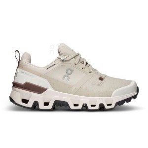 Beige On Cloud Cloudwander Waterproof Women's Hiking Shoes | On_IN8732