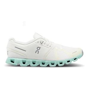 Beige / Turquoise On Cloud Cloud 5 Men's Sneakers | On_IN9108