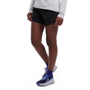Black On Cloud 5" Running Women's Shorts | On_IN8478