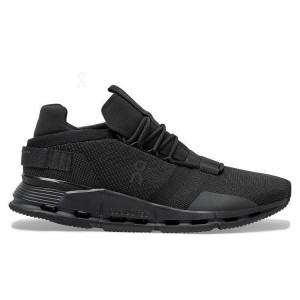 Black On Cloud Cloudnova Men's Sneakers | On_IN8784