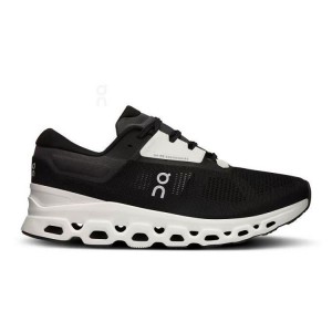 Black On Cloud Cloudstratus 3 Men's Running Shoes | On_IN9117