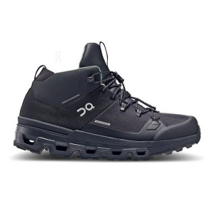 Black On Cloud Cloudtrax Waterproof Women's Hiking Boots | On_IN8015