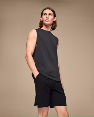 Black On Cloud Focus Men's Shorts | On_IN8066