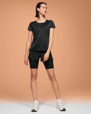 Black On Cloud Performance-T Women's T Shirts | On_IN8977