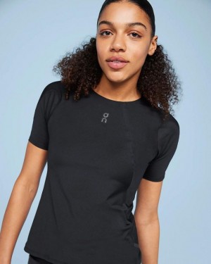 Black On Cloud Ultra-T Women's T Shirts | On_IN8301