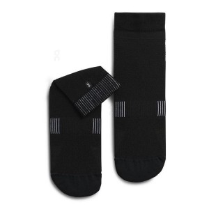 Black On Cloud Ultralight Mid Men's Socks | On_IN9163