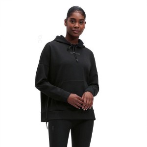 Black On Cloud Women's Hoodie | On_IN8192