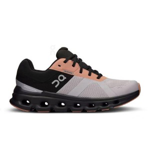 Black / Grey On Cloud Cloudrunner Waterproof Women's Running Shoes | On_IN8219