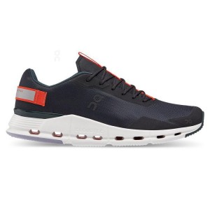 Black / Red On Cloud Cloudnova Form Men's Sneakers | On_IN8568