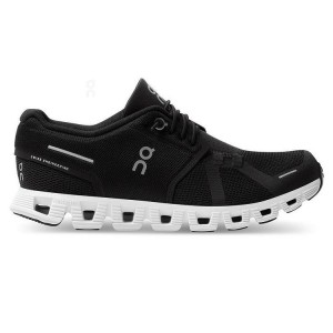 Black / White On Cloud Cloud 5 Women's Sneakers | On_IN8372