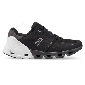 Black / White On Cloud Cloudflyer 4 Wide Men's Running Shoes | On_IN8989