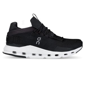 Black / White On Cloud Cloudnova Men's Sneakers | On_IN8466