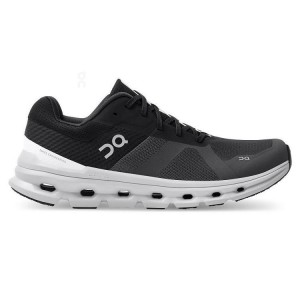 Black / White On Cloud Cloudrunner Men's Running Shoes | On_IN9045