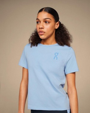 Blue On Cloud Graphic-T Women's T Shirts | On_IN8491