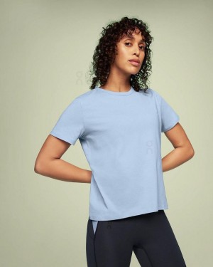 Blue On Cloud On-T Women's T Shirts | On_IN9031