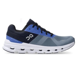 Blue / Grey On Cloud Cloudrunner Men's Running Shoes | On_IN8970
