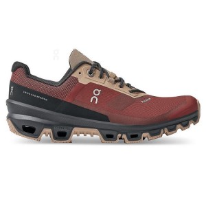 Burgundy On Cloud Cloudventure Waterproof Women's Hiking Shoes | On_IN8297