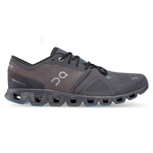 Dark Grey On Cloud Cloud X 3 Men's Running Shoes | On_IN1178