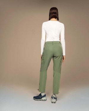 Green On Cloud Explorer Women's Pants | On_IN8149