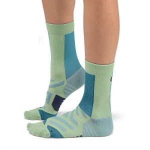 Green On Cloud Performance High Women's Socks | On_IN8984