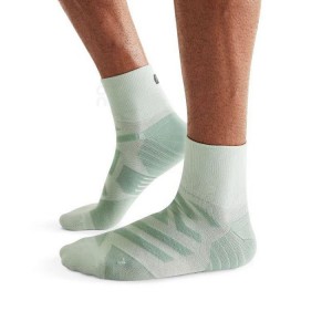 Green On Cloud Performance Mid Men's Socks | On_IN8603