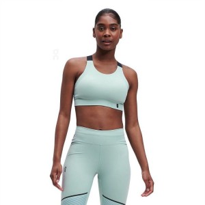 Green On Cloud Performance Women's Sports Bras | On_IN8356