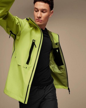 Green On Cloud Storm Men's Jackets | On_IN9021