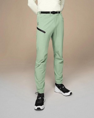 Green On Cloud Trek Men's Pants | On_IN9023