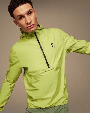Green On Cloud Waterproof Anorak Men's Jackets | On_IN8022