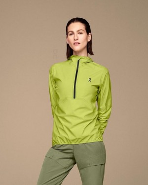 Green On Cloud Waterproof Anorak Women's Jackets | On_IN8828