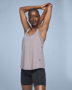 Grey On Cloud Focus Women's Tank Tops | On_IN8882