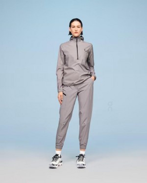 Grey On Cloud Waterproof Anorak Women's Jackets | On_IN8896