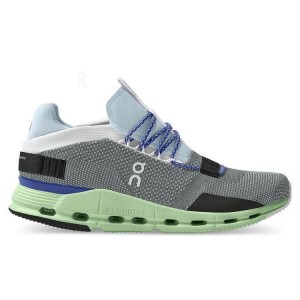 Grey / Green On Cloud Cloudnova Men's Sneakers | On_IN9009