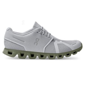 Grey / Olive On Cloud Cloud 5 Men's Sneakers | On_IN9017