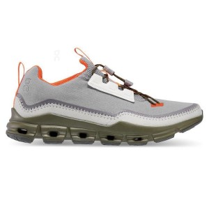 Grey / Olive On Cloud Cloudaway Men's Sneakers | On_IN8244