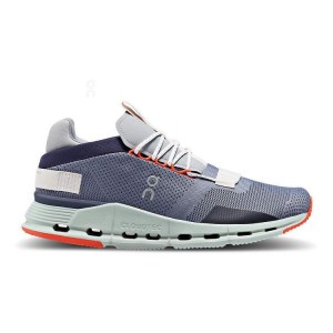 Grey / Purple On Cloud Cloudnova Men's Sneakers | On_IN8150