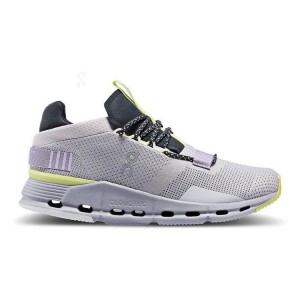 Grey / Purple On Cloud Cloudnova Women's Sneakers | On_IN8412