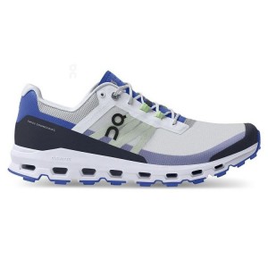 Grey / Royal On Cloud Cloudvista Men's Trail Running Shoes | On_IN8324