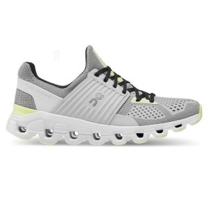 Grey / Yellow On Cloud Cloudswift Women's Running Shoes | On_IN8011