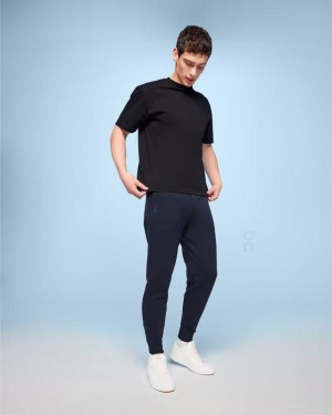 Navy On Cloud Sweat Men's Pants | On_IN8029