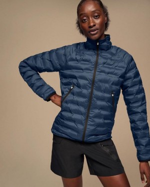 Navy On Cloud Switch Women's Jackets | On_IN8235