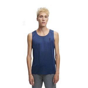 Navy On Cloud Tank-T Men's Tank Tops | On_IN8566