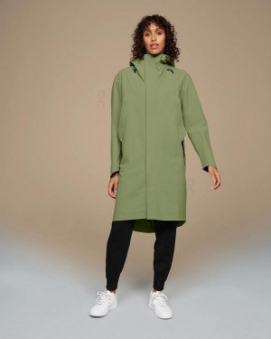 Olive On Cloud Parka Women's Jackets | On_IN8514
