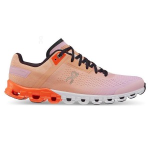 Orange / Purple On Cloud Cloudflow Women's Running Shoes | On_IN8238