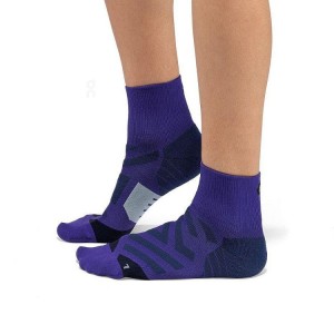 Purple On Cloud Performance Mid Men's Socks | On_IN8172