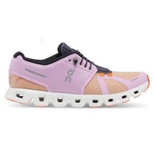 Purple / Orange On Cloud Cloud 5 Push Women's Sneakers | On_IN8701