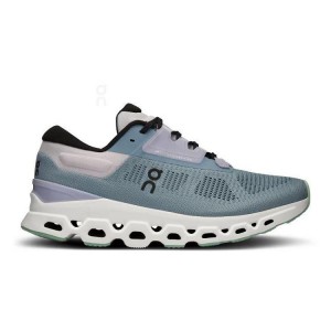 Turquoise On Cloud Cloudstratus 3 Women's Running Shoes | On_IN8007