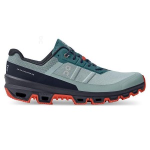 Turquoise On Cloud Cloudventure Men's Hiking Shoes | On_IN8595