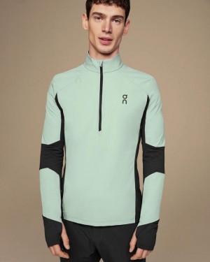 Turquoise On Cloud Trail Breaker Men's T Shirts | On_IN8601