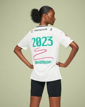 White On Cloud Performance-T Light Distance Women's T Shirts | On_IN8838